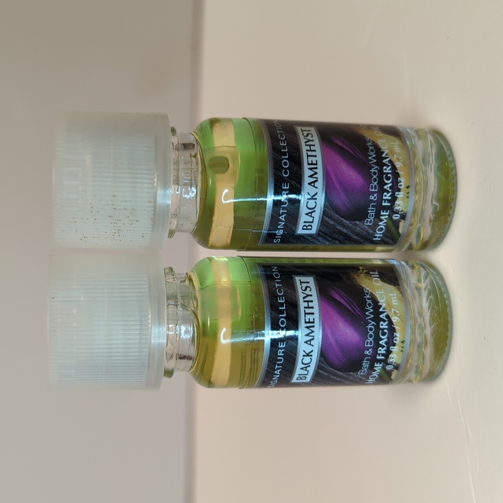 2 bottles Black Amethyst Home Fragrance Oil